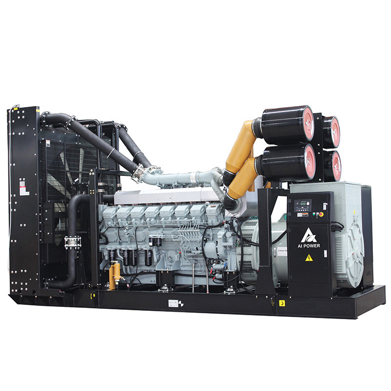 2000A Mitsubishi Large Industrial Super Quiet Diesel Generator 650KVA S16R